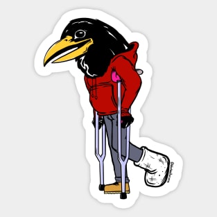 BROKEN CROW Sticker